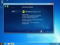 Desktop with Windows Media Center