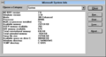 System Information 1.0 in Windows 3.1