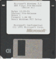 PCT Setup disk