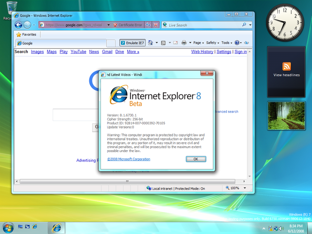 File:Windows7-6.1.6730-IE.png - BetaWiki