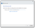 Add an online account - Windows Live ID