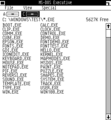 MS-DOS Executive (default shell)