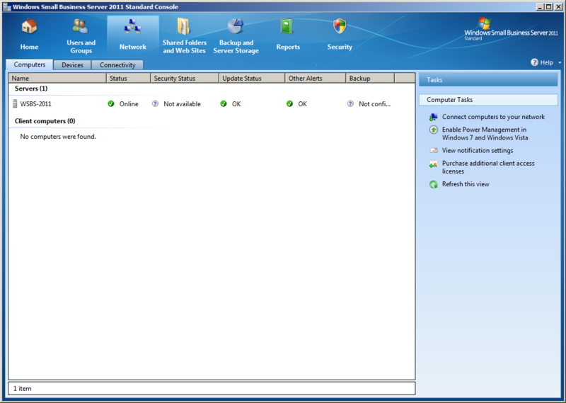 File:Windows Small Business Server 2011 Standard Console Network1.png
