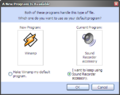 "A New Program Is Available" dialog