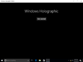 Windows Holographic First Run