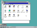 Control Panel in Windows 95 build 73g