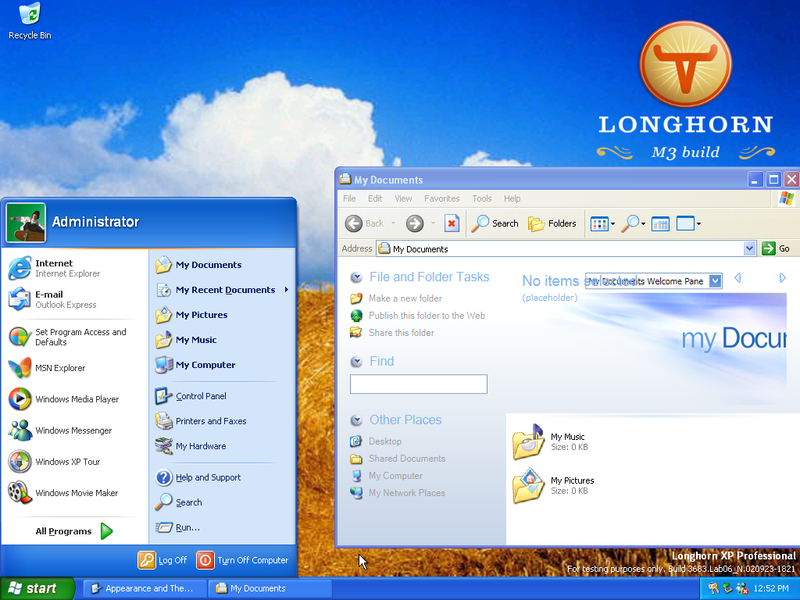 File:WindowsLonghorn-6.0.3683m3-blstartmenu.png