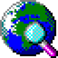 Actual icon used when running IE (actual size: 32x32px).