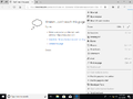 Microsoft Edge right-hand menu (Light theme)