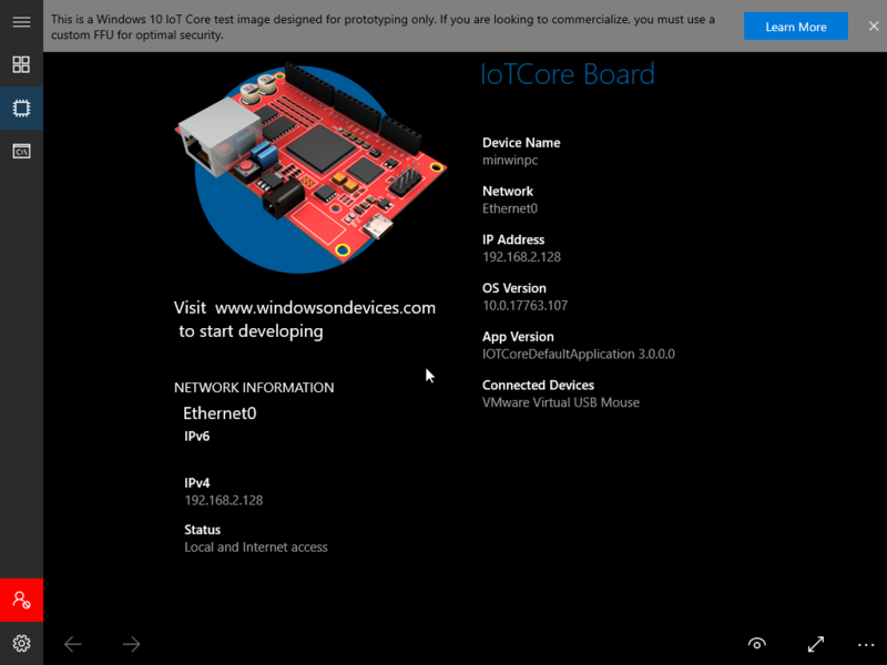 File:Windows10IoTCore-10.0.17763.107-Home.png