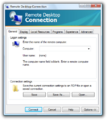 Remote Desktop on Windows Vista