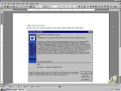 Microsoft Office 2000 build 2221 - BetaWiki