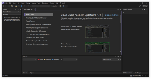 Visual Studio 2022 - BetaWiki