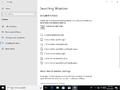 Settings - Searching Windows (Excluded folders)