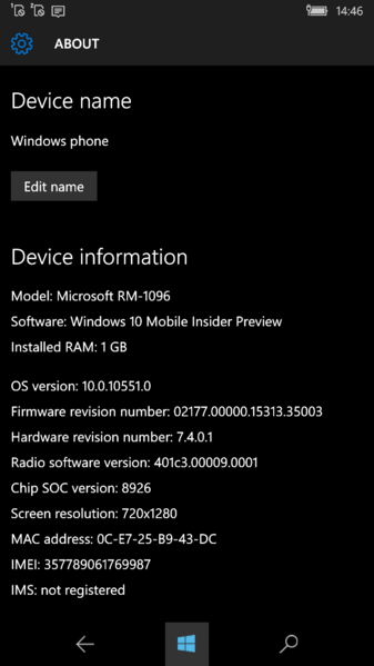 File:Windows 10 Mobile-10.0.10551.0-About.png