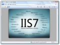 Default page of IIS 7.x