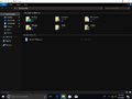 File Explorer's dark theme