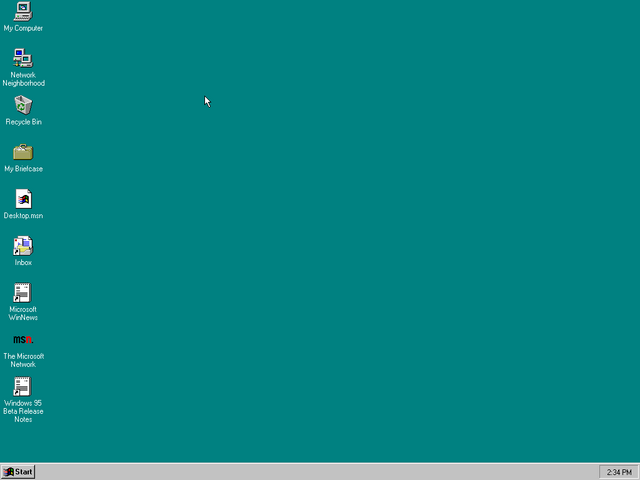 Windows 95 build 337 - BetaWiki