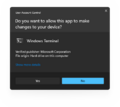 Signed app prompt in Windows 11 (dark theme)