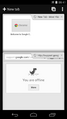 Google Chrome (Tabs)