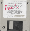 x86 English floppy disk 3 (scan provided by Jiga Tech)