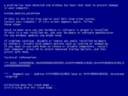 Blue screen of death - BetaWiki