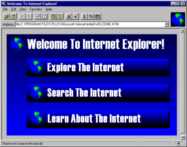 Internet Explorer 1.0 build 74 - BetaWiki