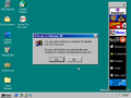 Welcome to Windows 98 after closing it