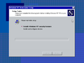 Installing Windows NT security features