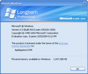 Windows Longhorn Build 4015 (main) - BetaWiki