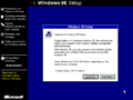 Setup in Windows 98 RTM and SE