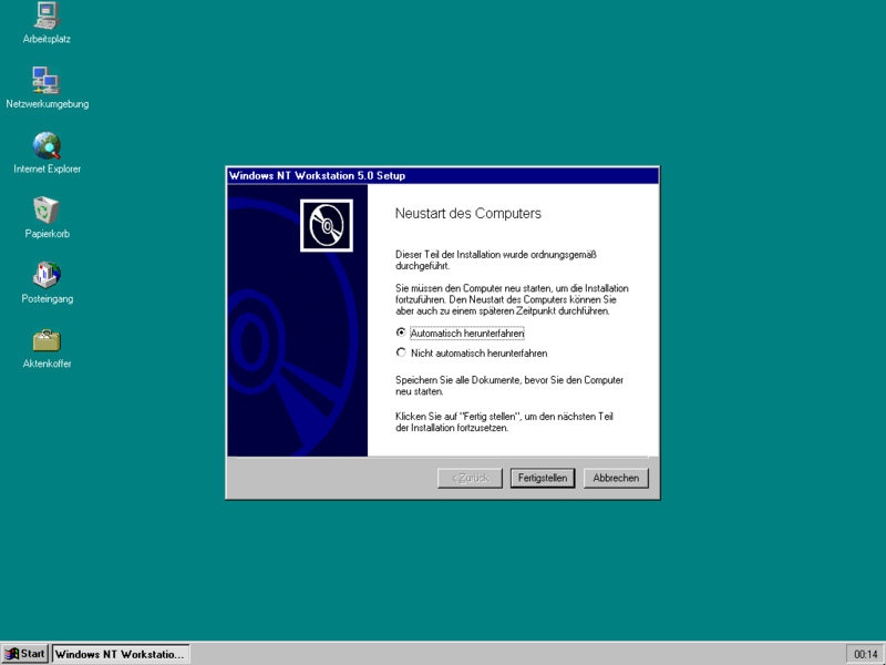 File:Windows2000-5.0.1877-GermanUpgradeRestart.png