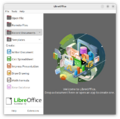 LibreOffice Start Center