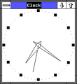 Clock in Windows/386 2.03