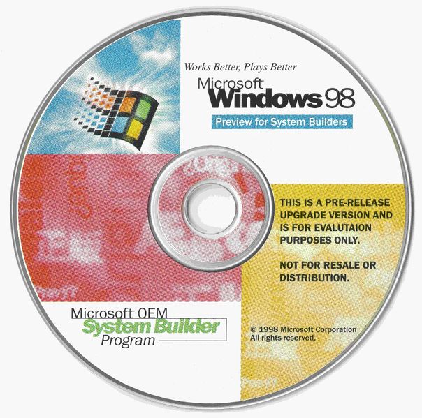 File:Windows98-4.10.1691-(System-Builder)-CD.jpg