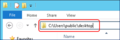 File Explorer's address bar