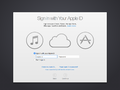 Apple ID sign-in