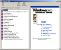 HTML Help in Windows 2000 Advanced Server