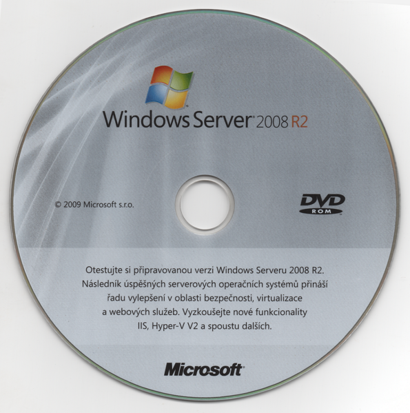 File:WindowsServer2008R2-6.1.7000-Czech-DVD.png