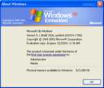 Windows XP Embedded Beta 2-Winver.png