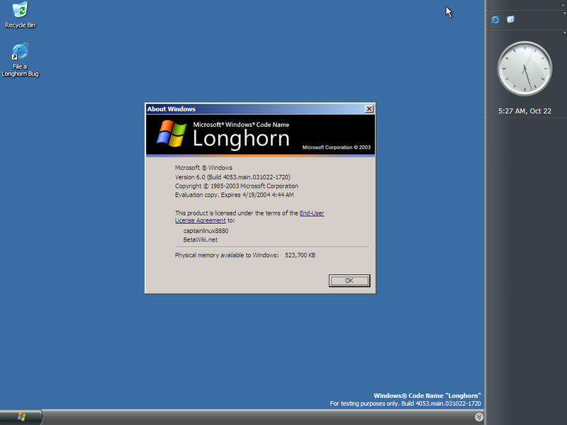 File:Longhorn-6.0-4053-Winver on the desktop (Classic theme).png