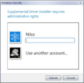 Windows Vista build 5231 (User Account Protection prompt)