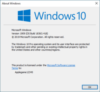 windows 10 pro build 18363 product key