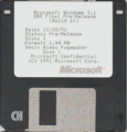 Aldus Pagemaker disk 1