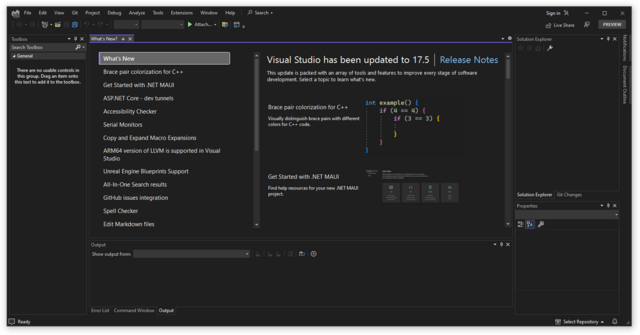 Visual Studio 2022 version 17.5 build 33312 - BetaWiki