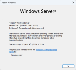 Windows Server 2025 Build 25941 - BetaWiki