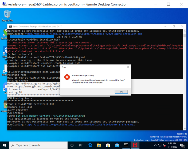 Windows 10 Build 20168 - BetaWiki