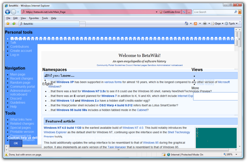 Web version of discord doesn´t work - Windows Vista - MSFN