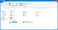 File Explorer with Aero Lite applied in Windows 10 November 2021 Update