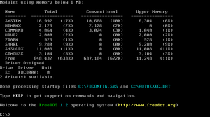 Loading freedos 123 initdisk lenovo что делать